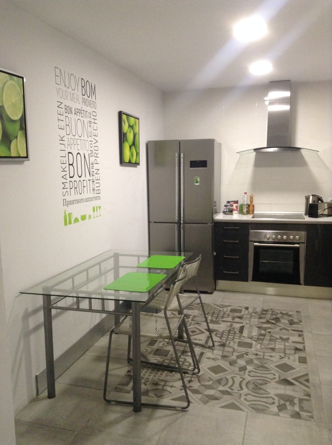 Cocina acabada reformada