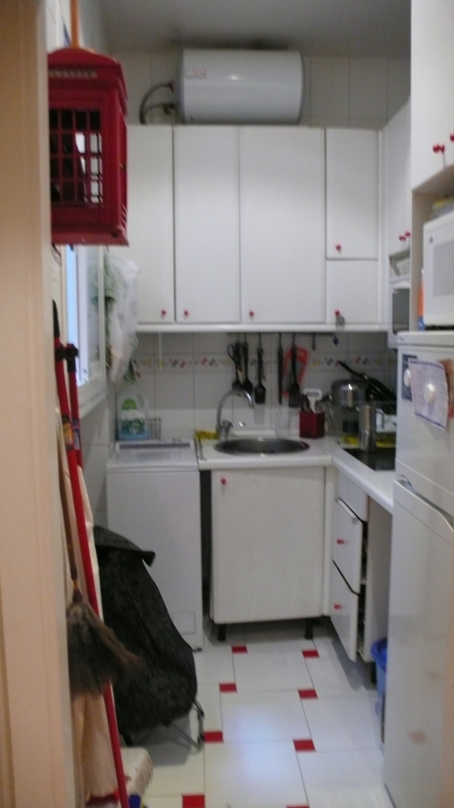 cocina ANTES de cambiarla por el baño