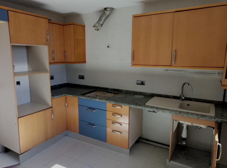 Cocina antes de quitarla