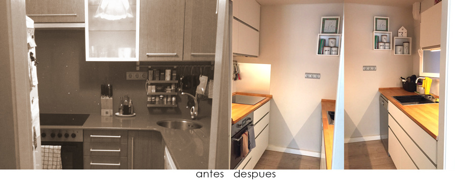Cocina antes y despues
