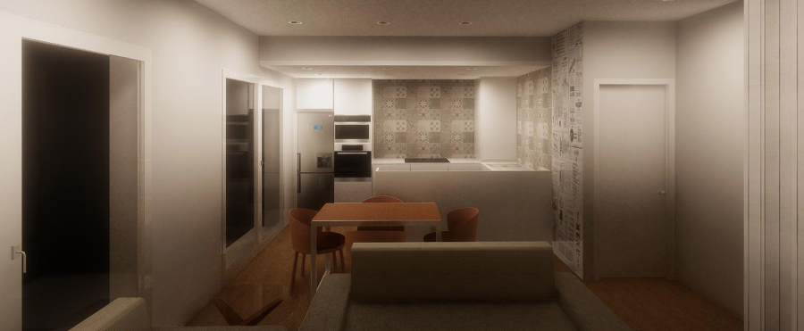 COCINA BALDOSA NOCHE