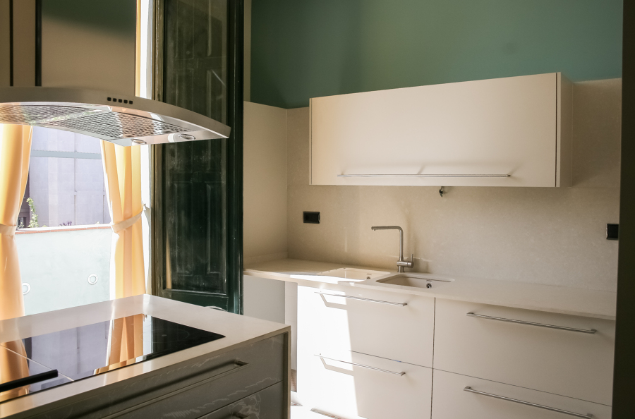 Cocina casa modernista