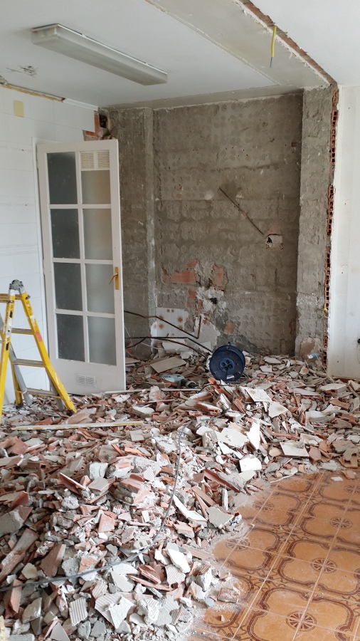 COCINA COMEDOR, derribo