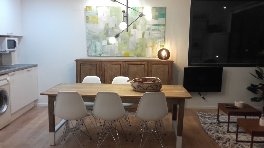 Cocina comedor y zona de estar