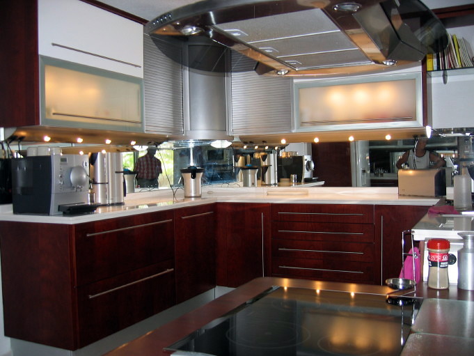 Cocina de Cerezo Liso