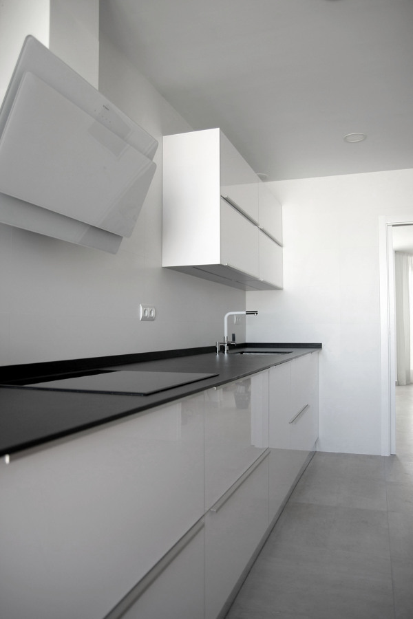 Cocina, detalle de campana extractora