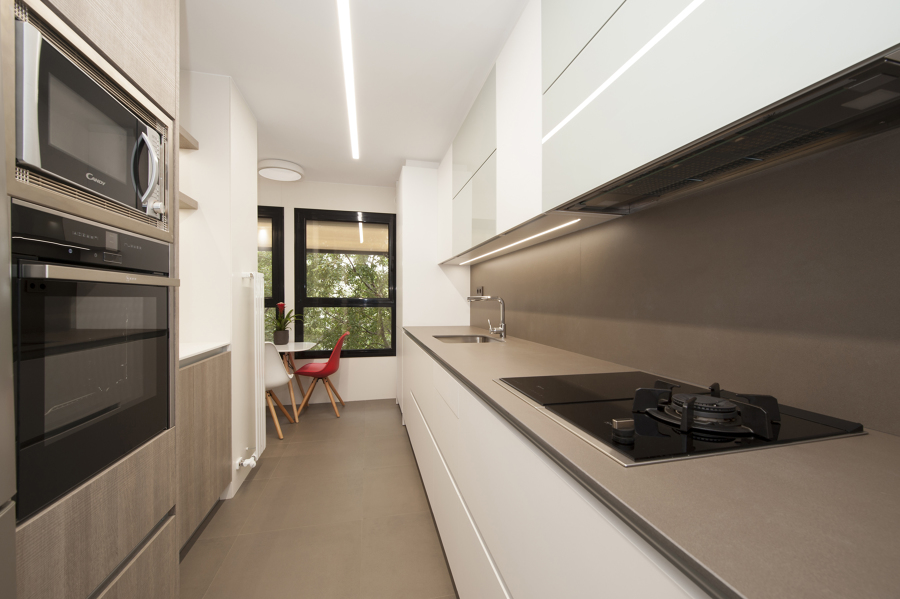 Cocina diseñada en galería | Sincro