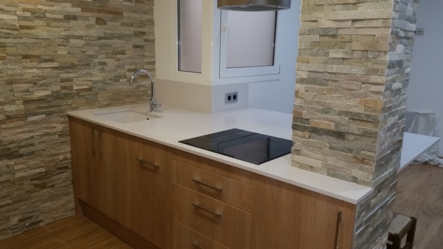 Cocina diseñada por Xavier Narvaez