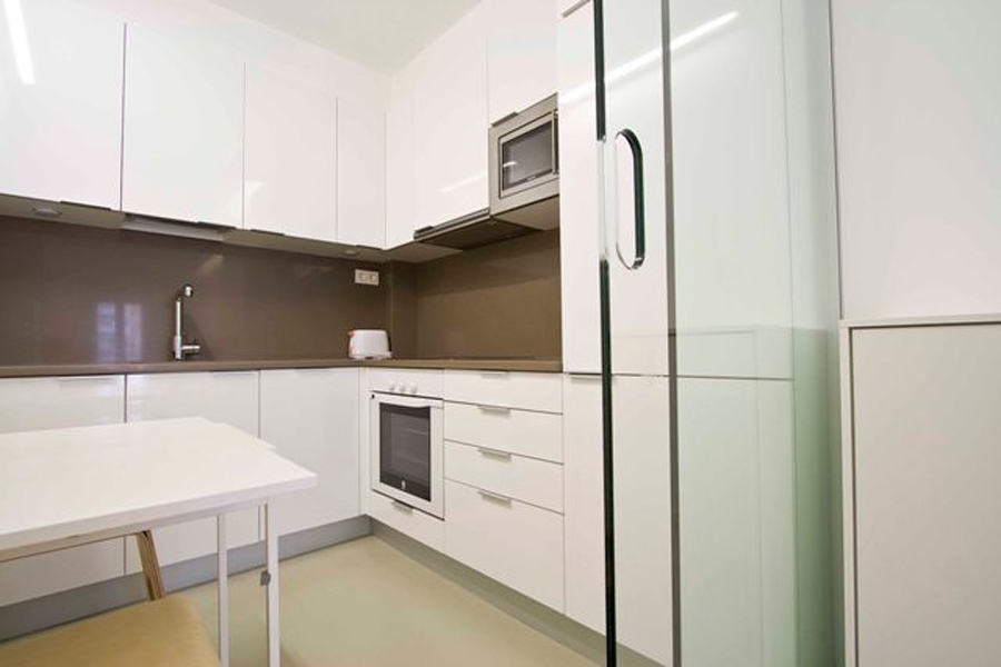 Cocina. diseño de cristalería