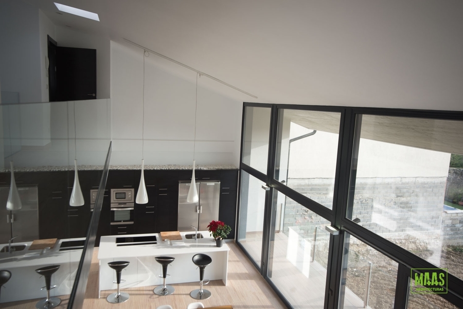 cocina doble altura