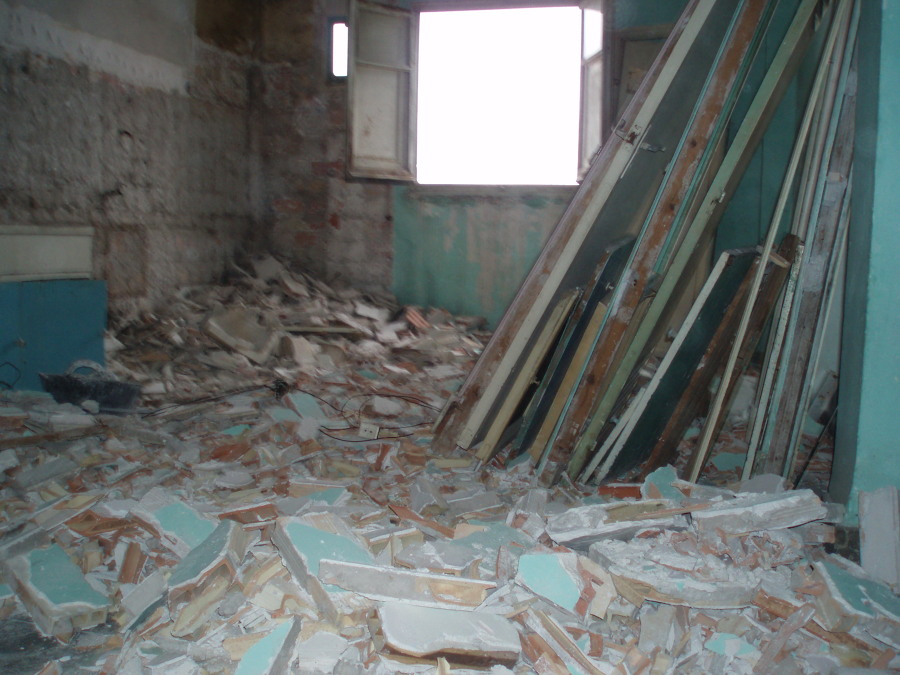 cocina en demolición 