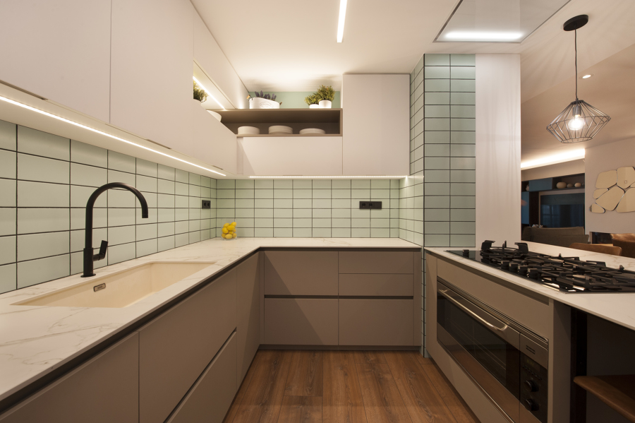 Cocina en forma de U