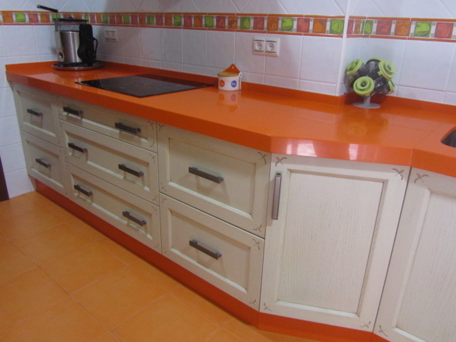 Cocina en madera a medida