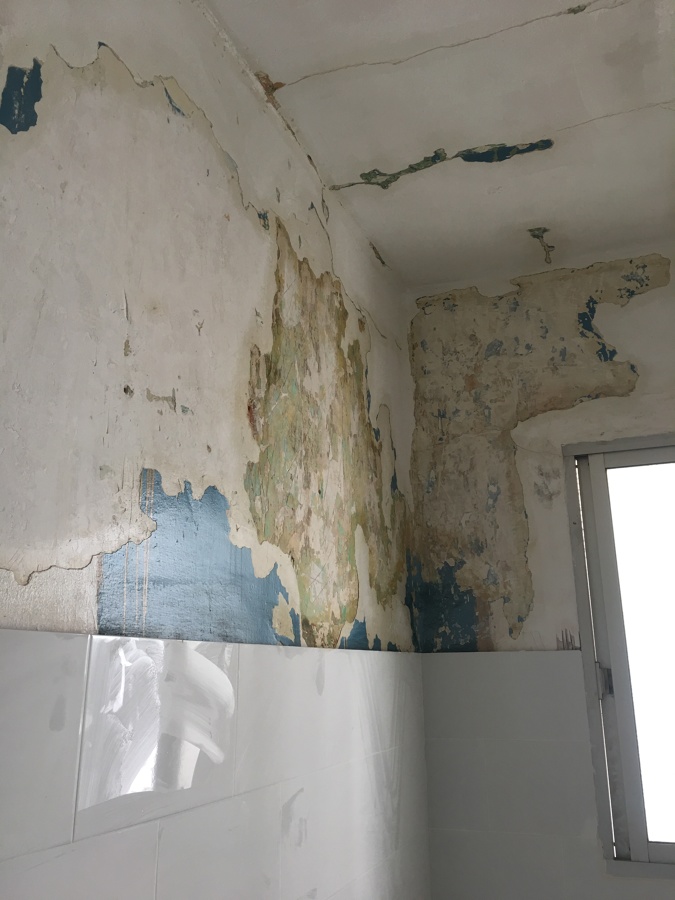 Cocina en mal estado