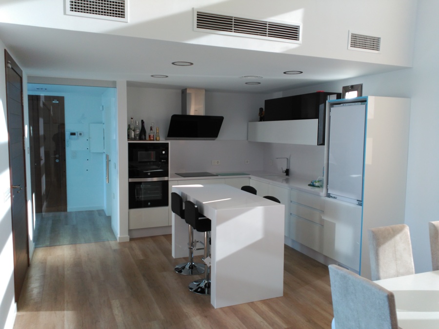Cocina en vivienda