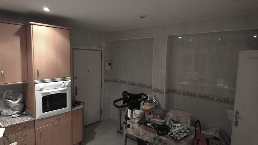 Cocina, estado inicial.