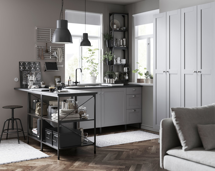 Cocina gris nuevo catálogo IKEA 20.