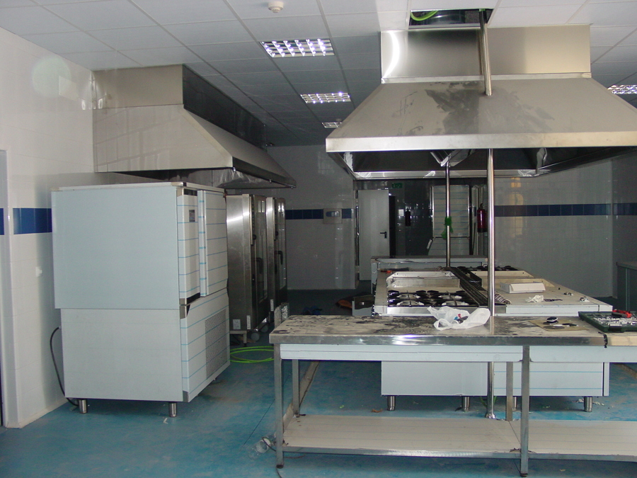 Cocina industrial para catering
