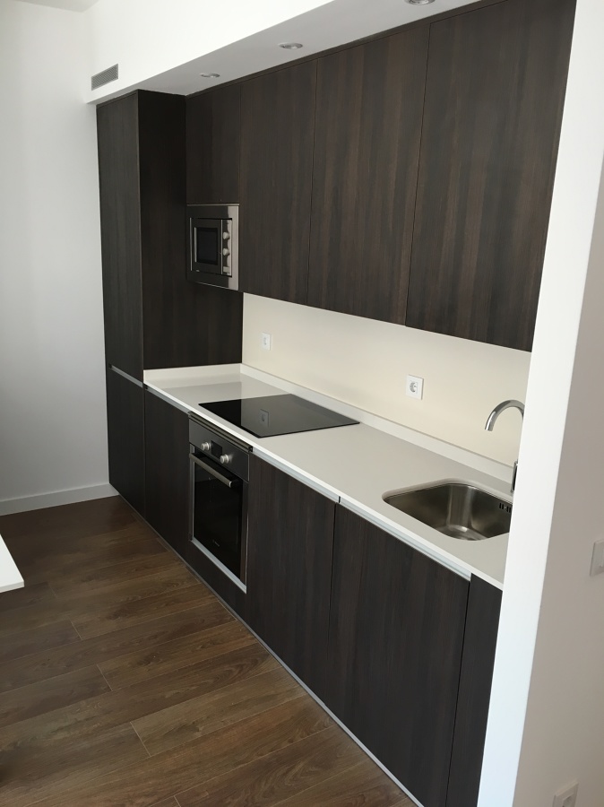 Cocina integrada en salón