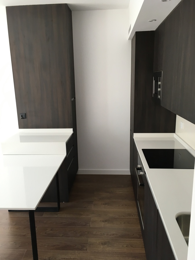 Cocina integrada en salón