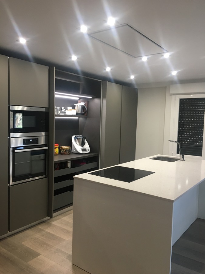 COCINA ITALIANA TIPO ISLA