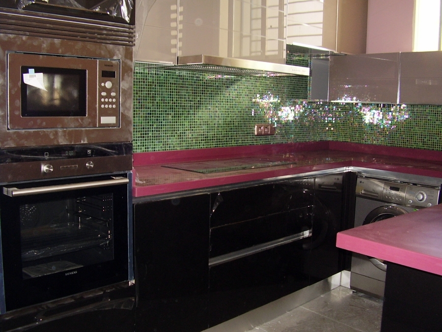 Cocina laca alto brillo