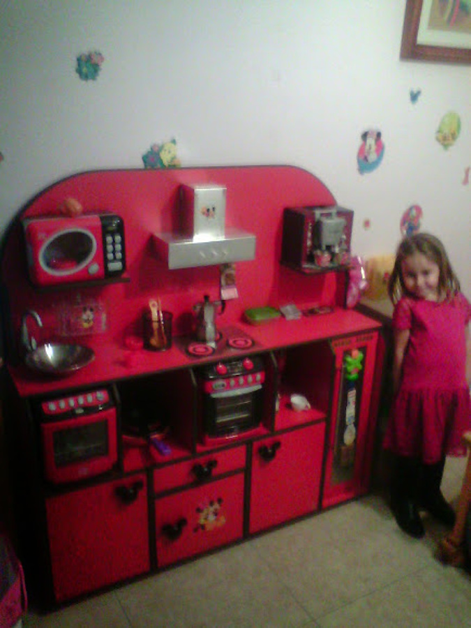 COCINA MADERA  INFANTIL