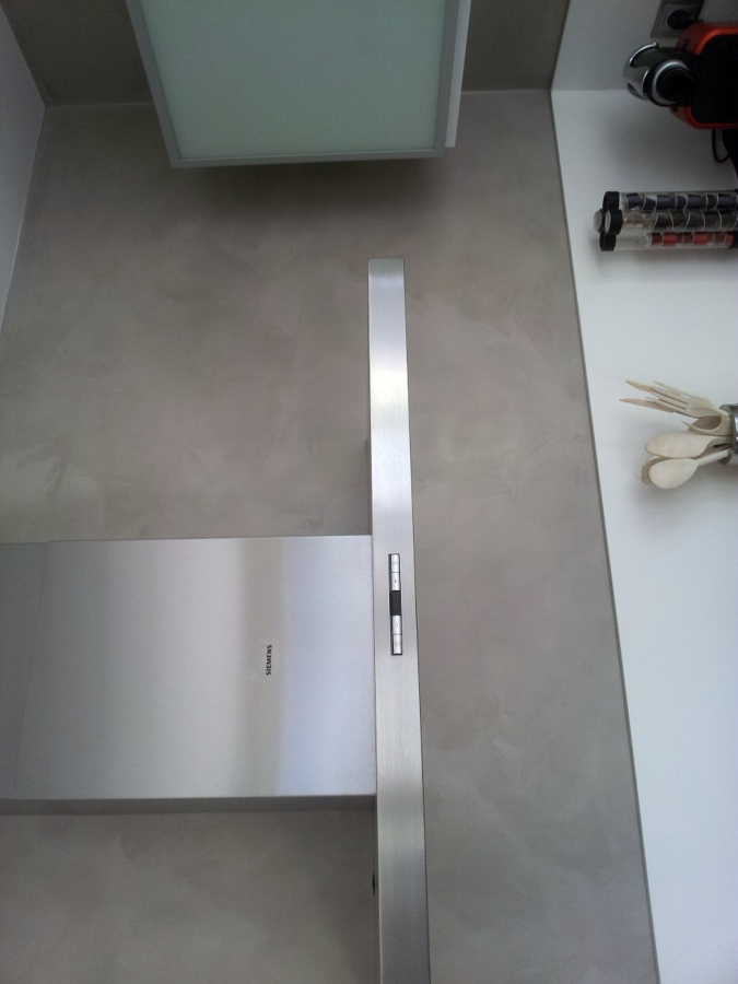 cocina microcemento en castellon