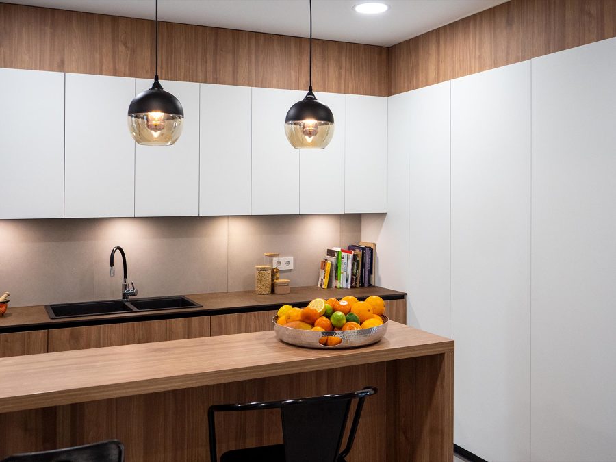 Cocina minimalista y funcional