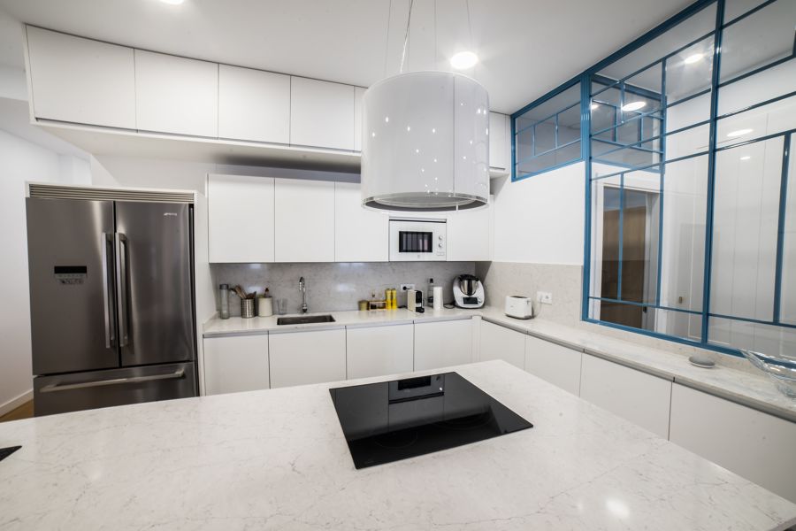 Cocina moderna con isla