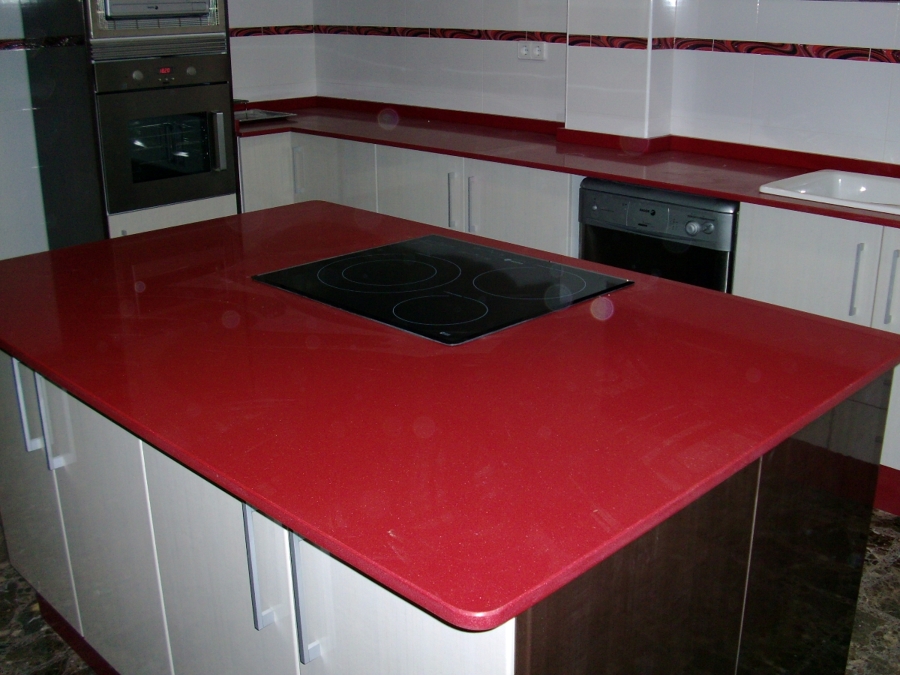 Cocina Rojo Monza