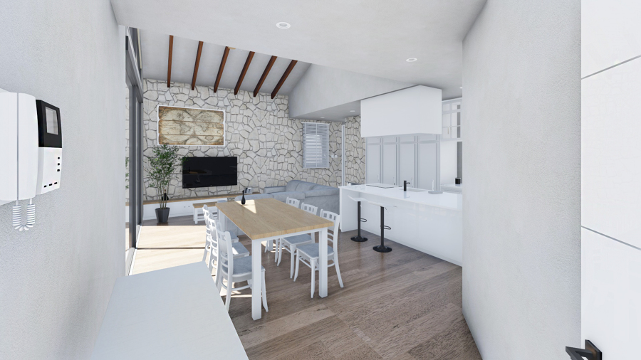 COCINA-SALON-COMEDOR