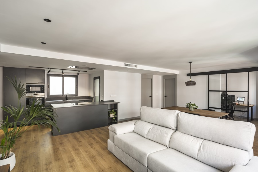 Cocina salón comedor