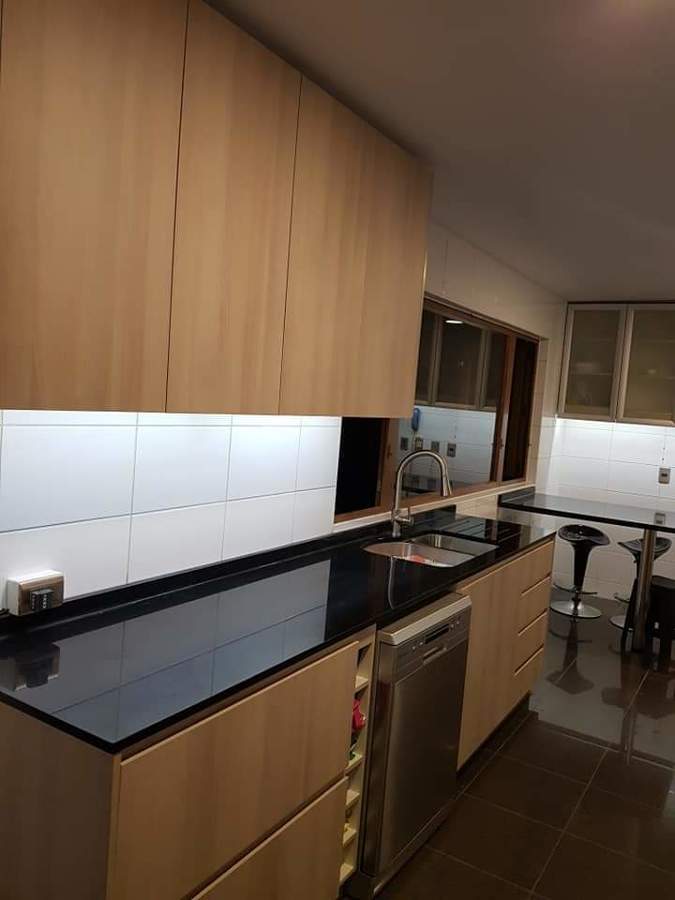 Cocina sin tiradores