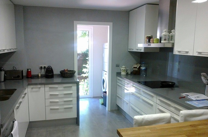 Cocina terminada.