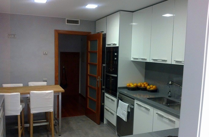 Cocina terminada.