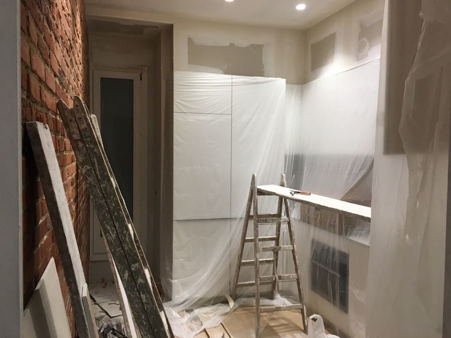 Cocina  reformada en proceso