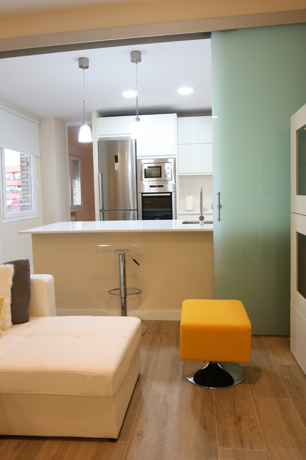 Cocina vista desde comedor