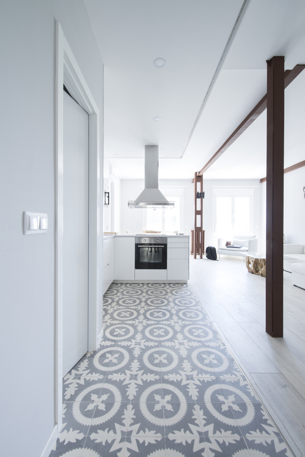 Cocina y distribuidor