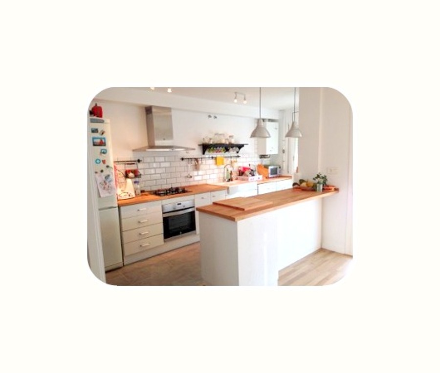 Muebles de cocina en blanco