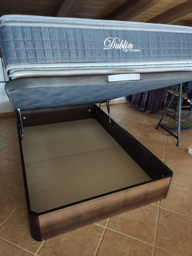 Colchón doble topper