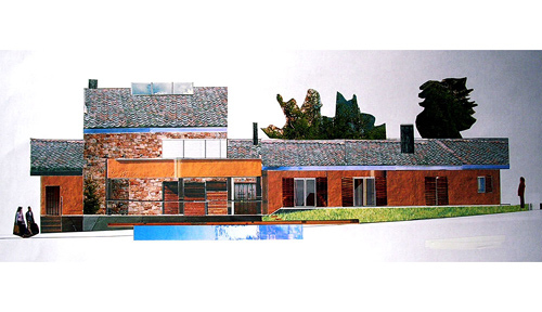 Collage de alzado