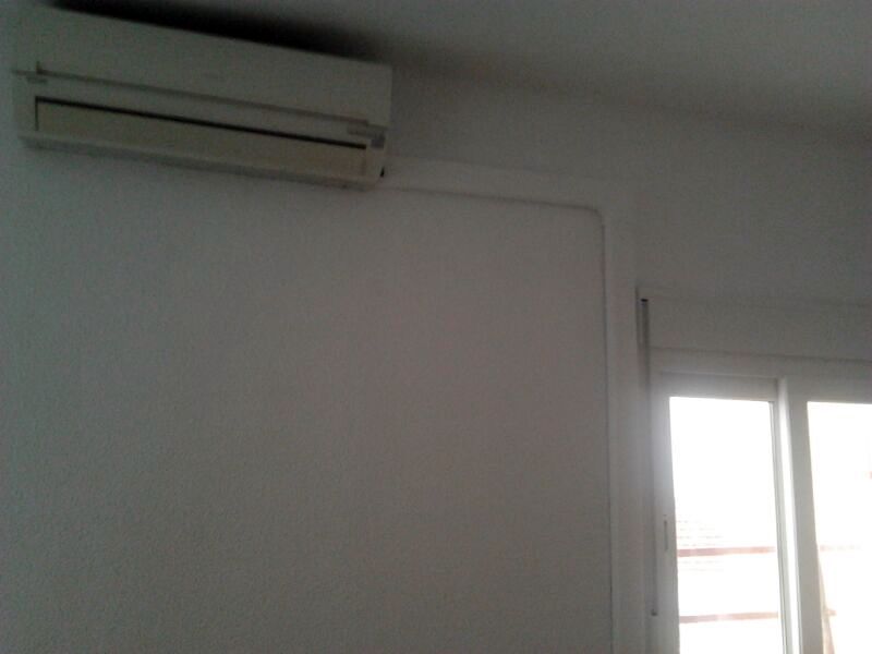 Colocación aire acondicionado