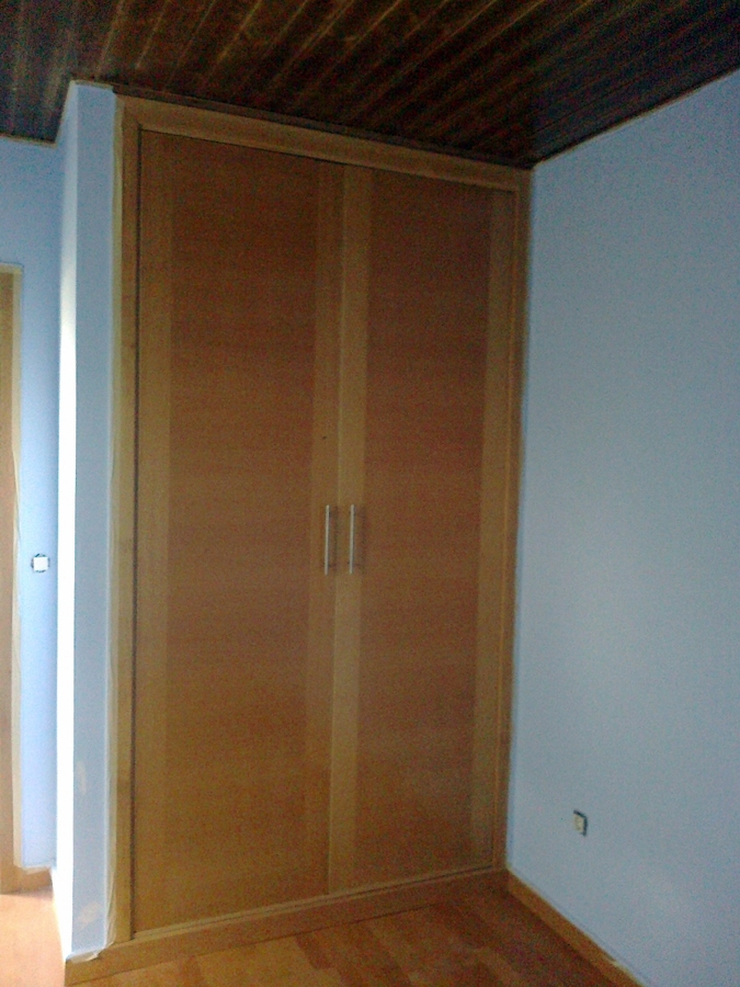 Colocación armarios y pintado