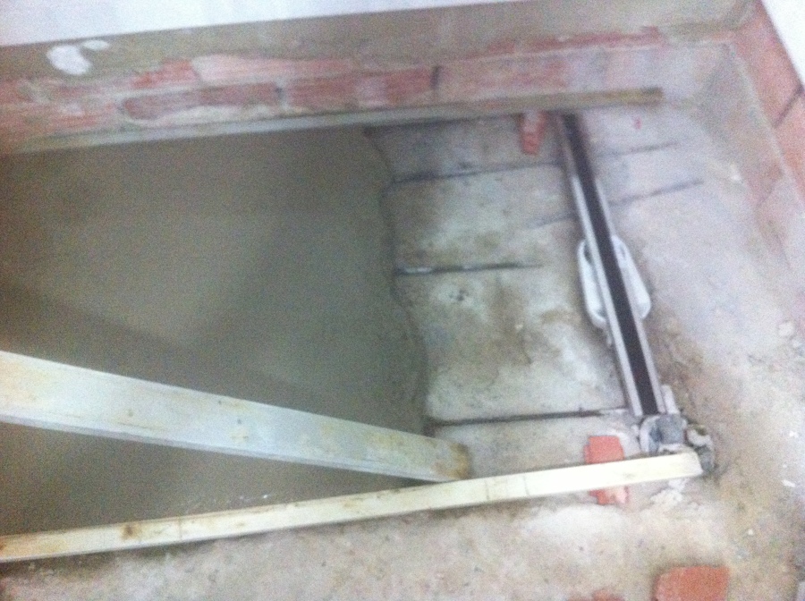 COLOCACION CANALETA Y RELLENADO DE HORMIGON