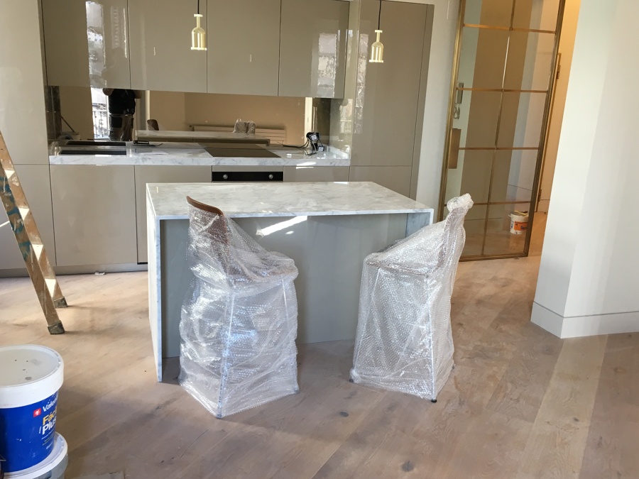 COLOCACION DE ACCESORIOS DE COCINA