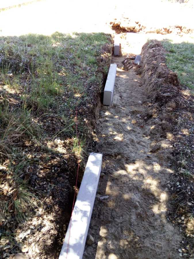 Colocación de bordillo