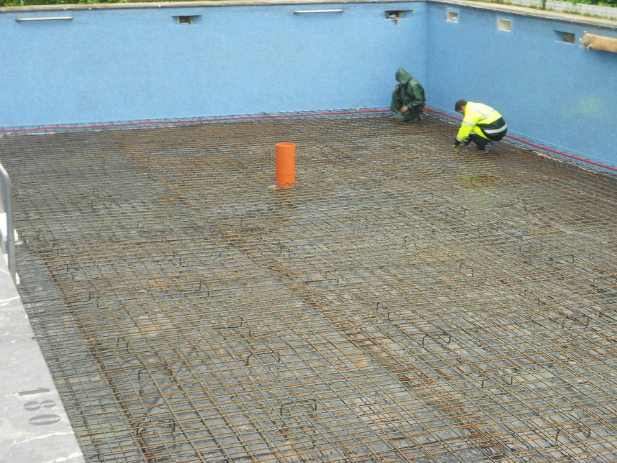 Colocación de mallazo.