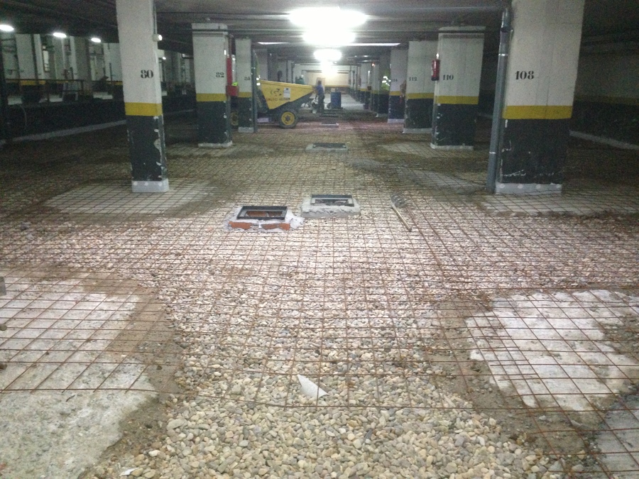 Colocación de mallazo