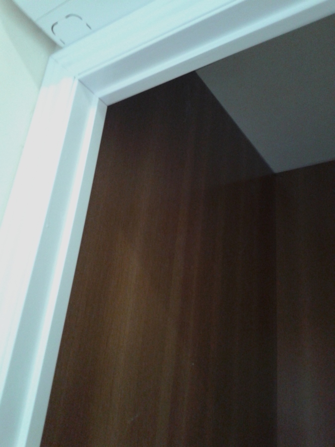 colocacion de marco ajustado al techo